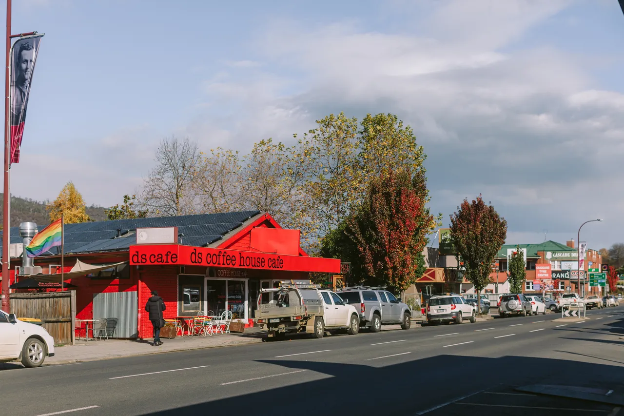 Main Road in Huonville