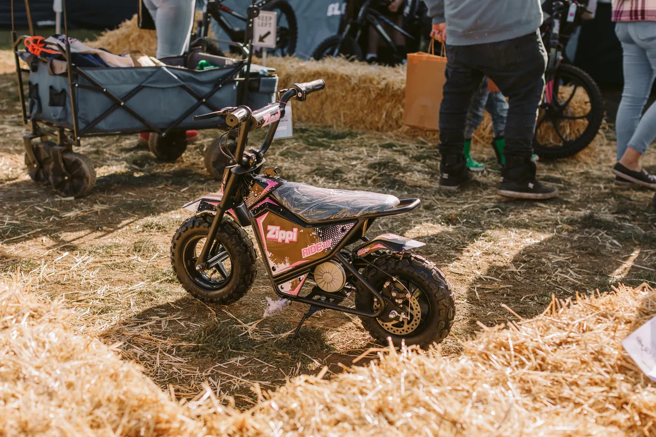 Dirt Bike on Display