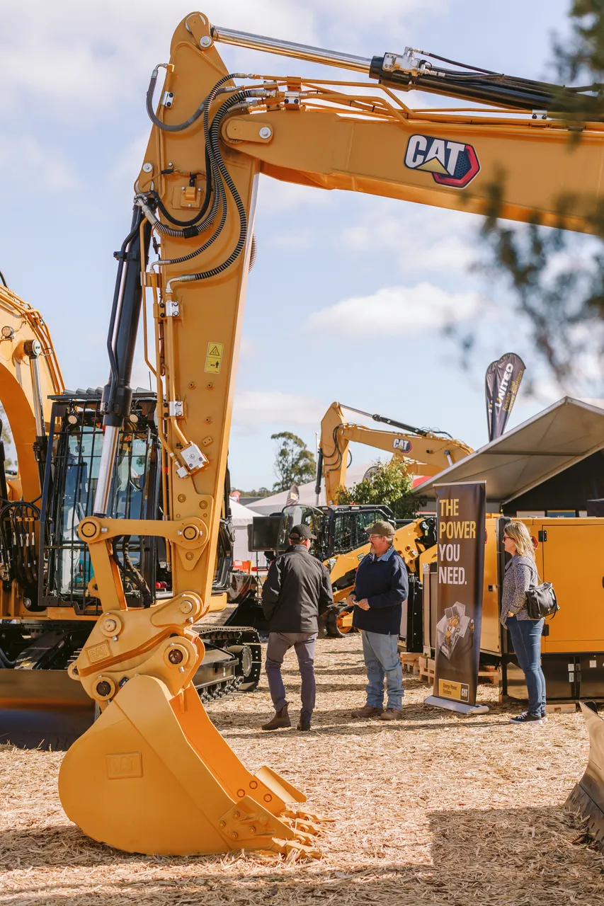 Construction Equipment on Display