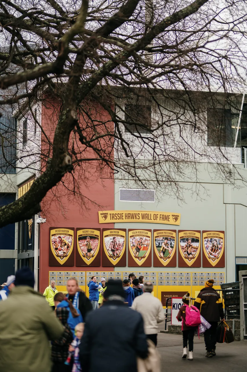 Spectators Entering UTAS Stadium
