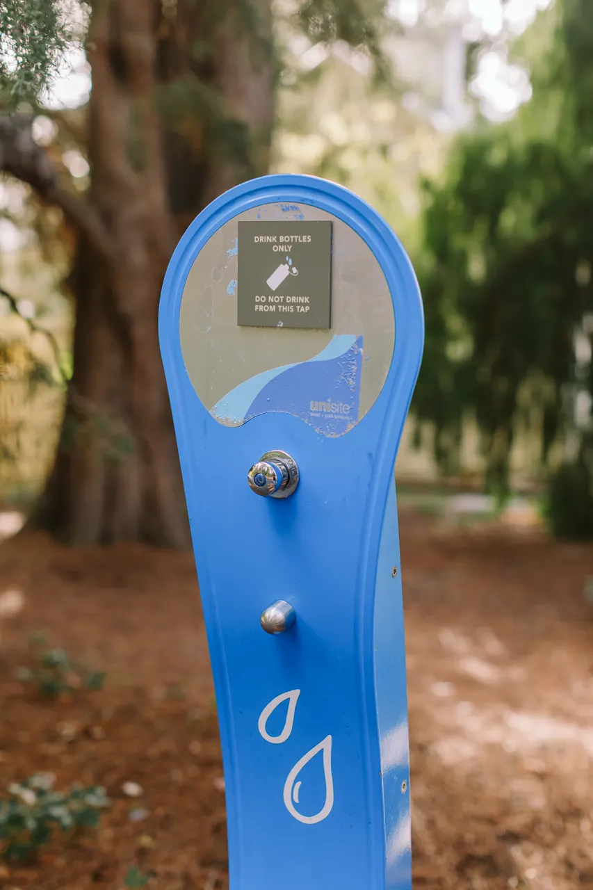 Water Refill Station at the Royal Tasmanian Botanical Gardens