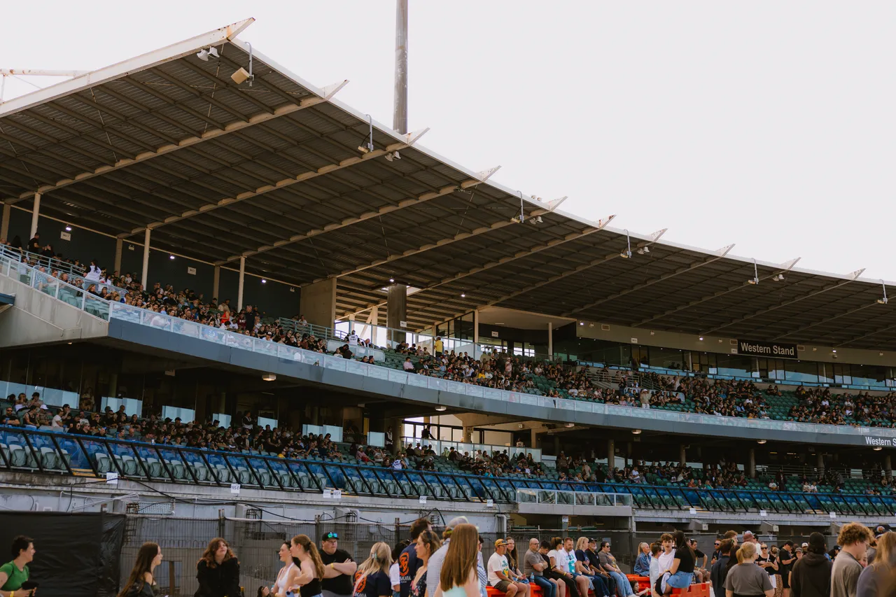 Western Stand at UTAS Stadium