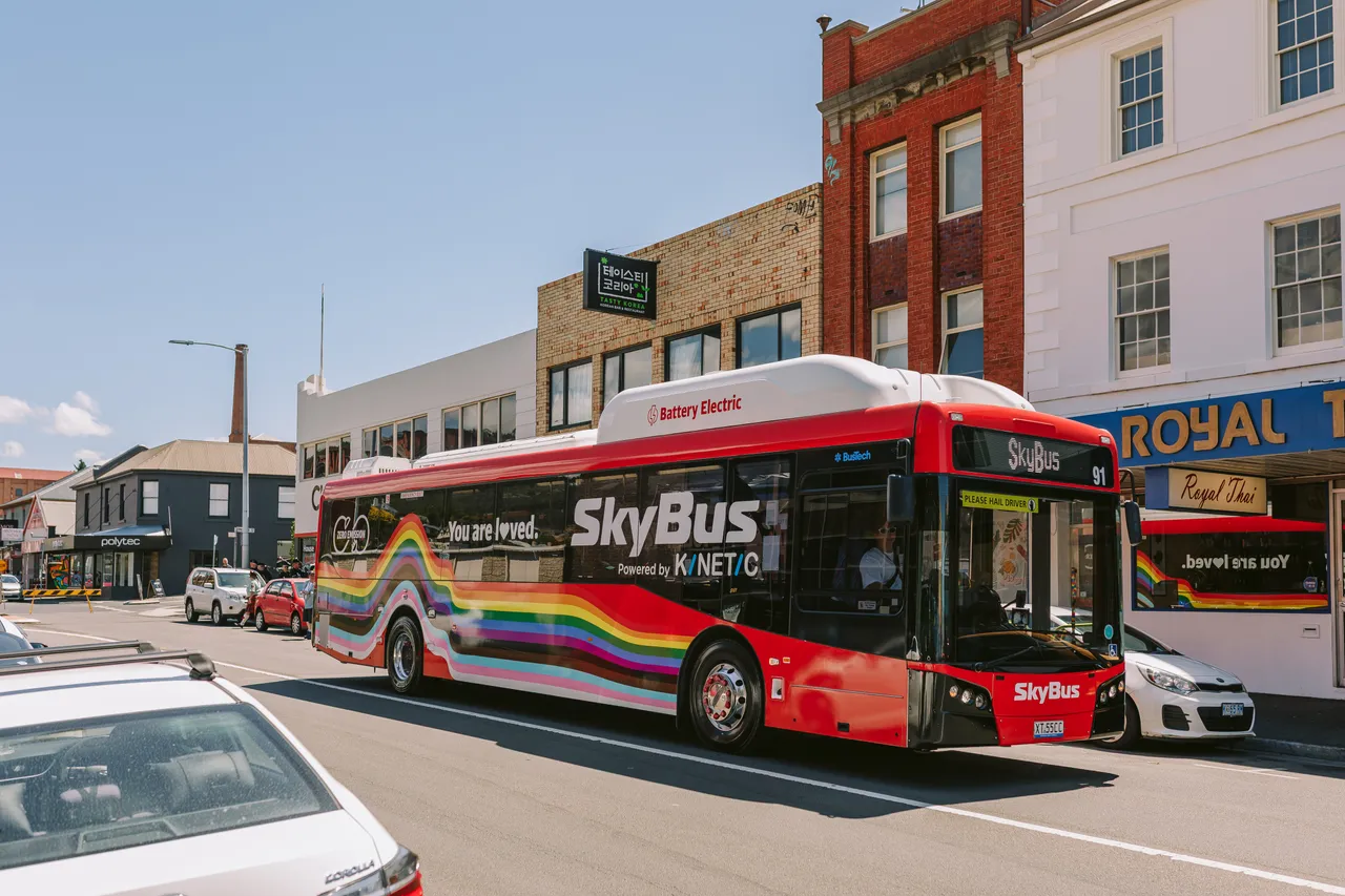 Tas Pride Parade SkyBus
