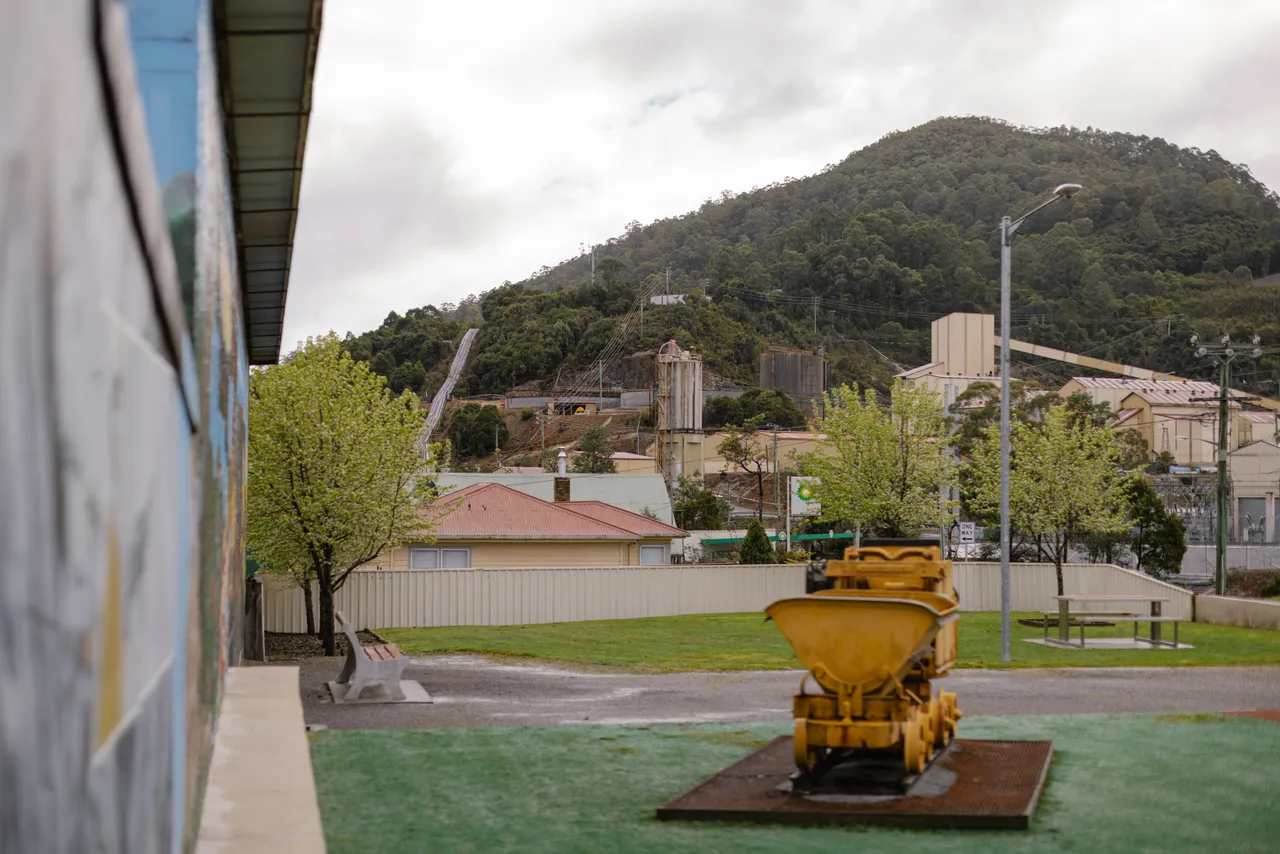 View Towards Rosebery Mine