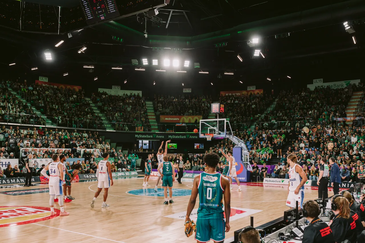 Tasmania JackJumpers Game at MyState Bank Arena