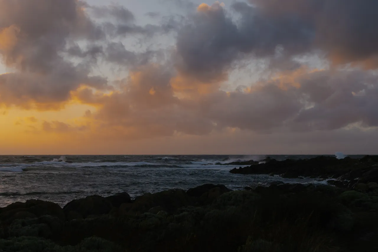 Little Porky Beach at Sunset