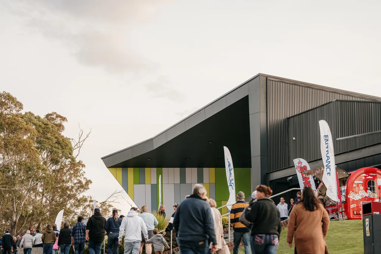 Crowd Outside the Silverdome