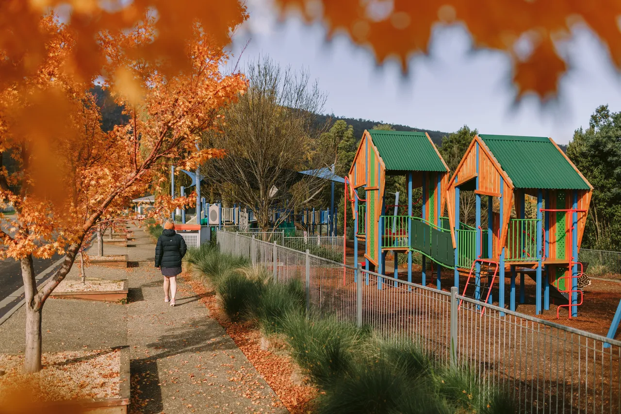 Playground in Autumn