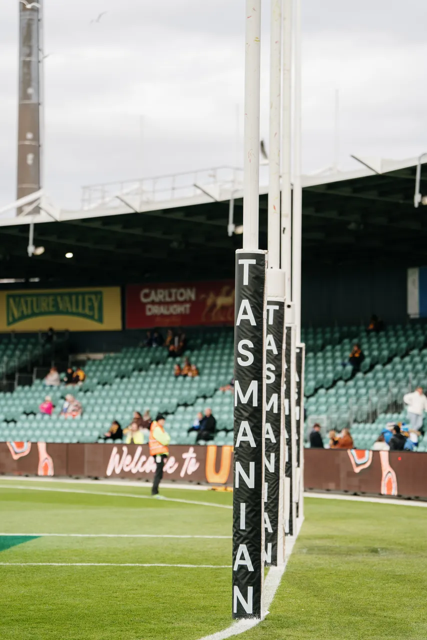 Goal Posts at UTAS Stadium