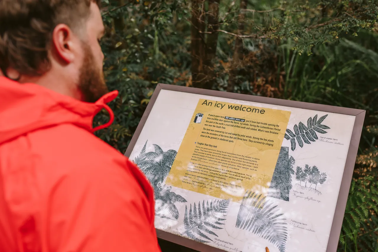 Nelson Falls Track Signage