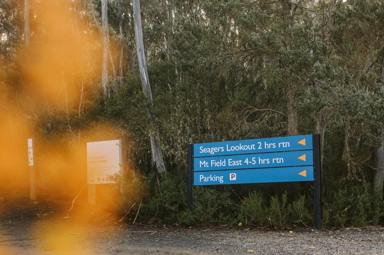 Mount Field Directional Signage
