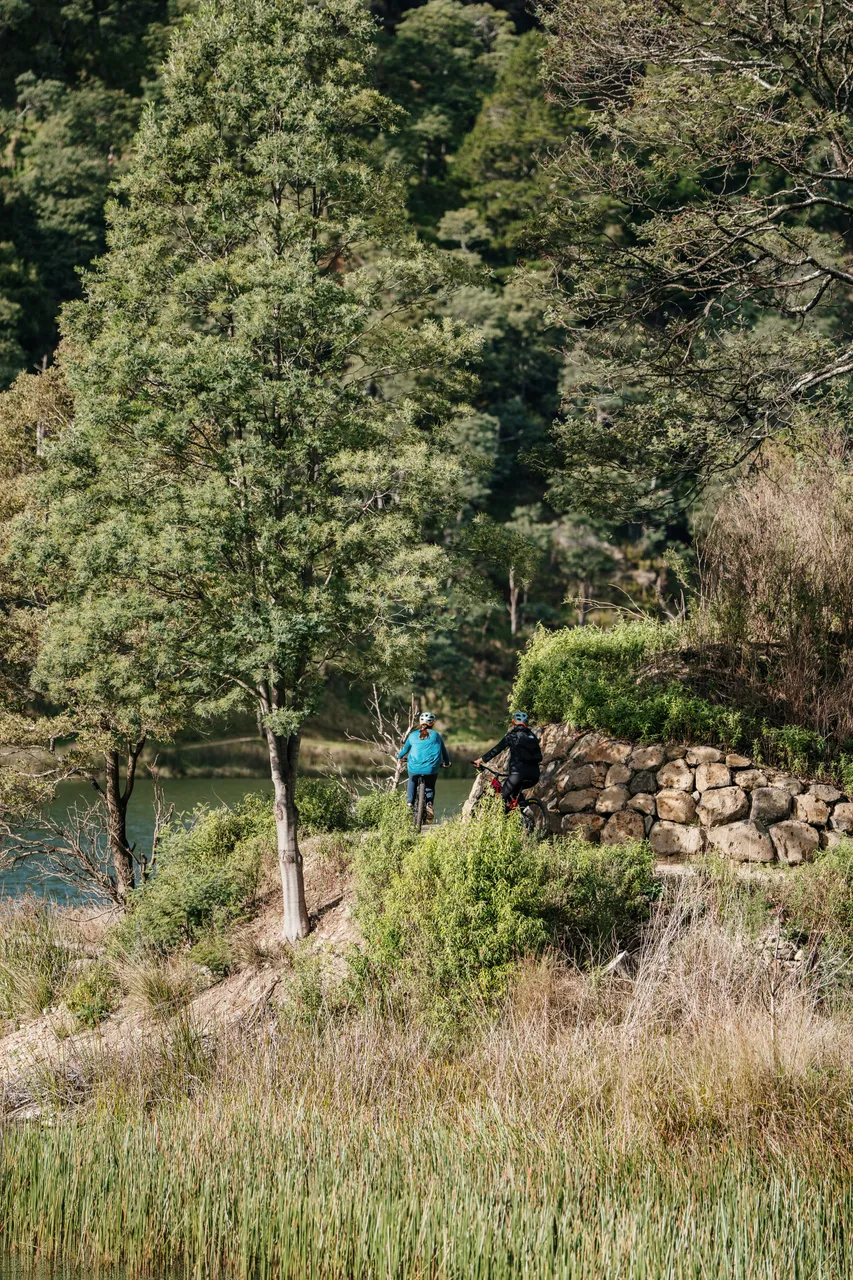 Biking Around Lake Derby