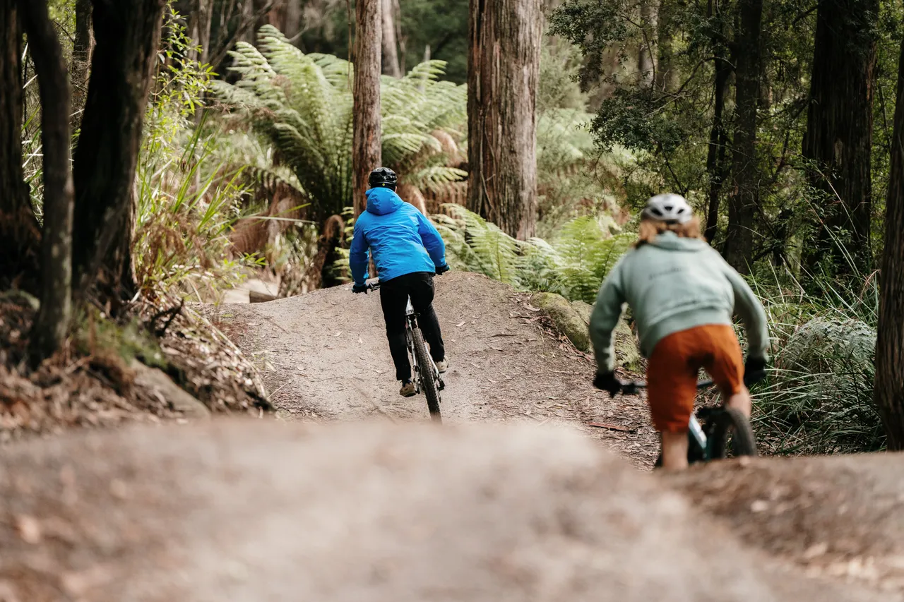 Mountain Bikers in Derby
