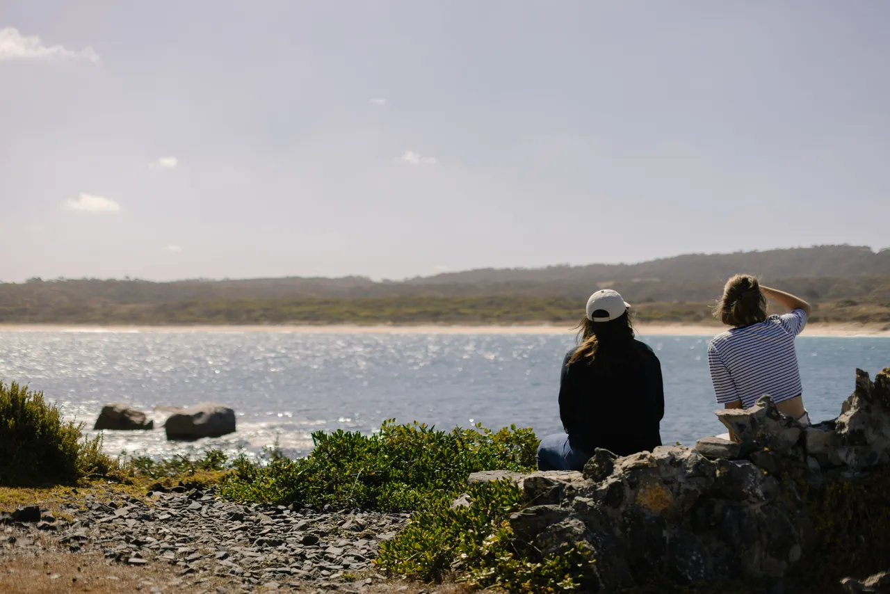 People at Grassy Harbour