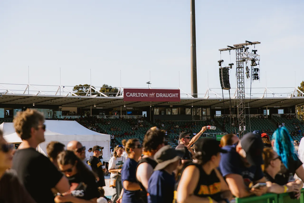 Crowd Gathering in UTAS Stadium