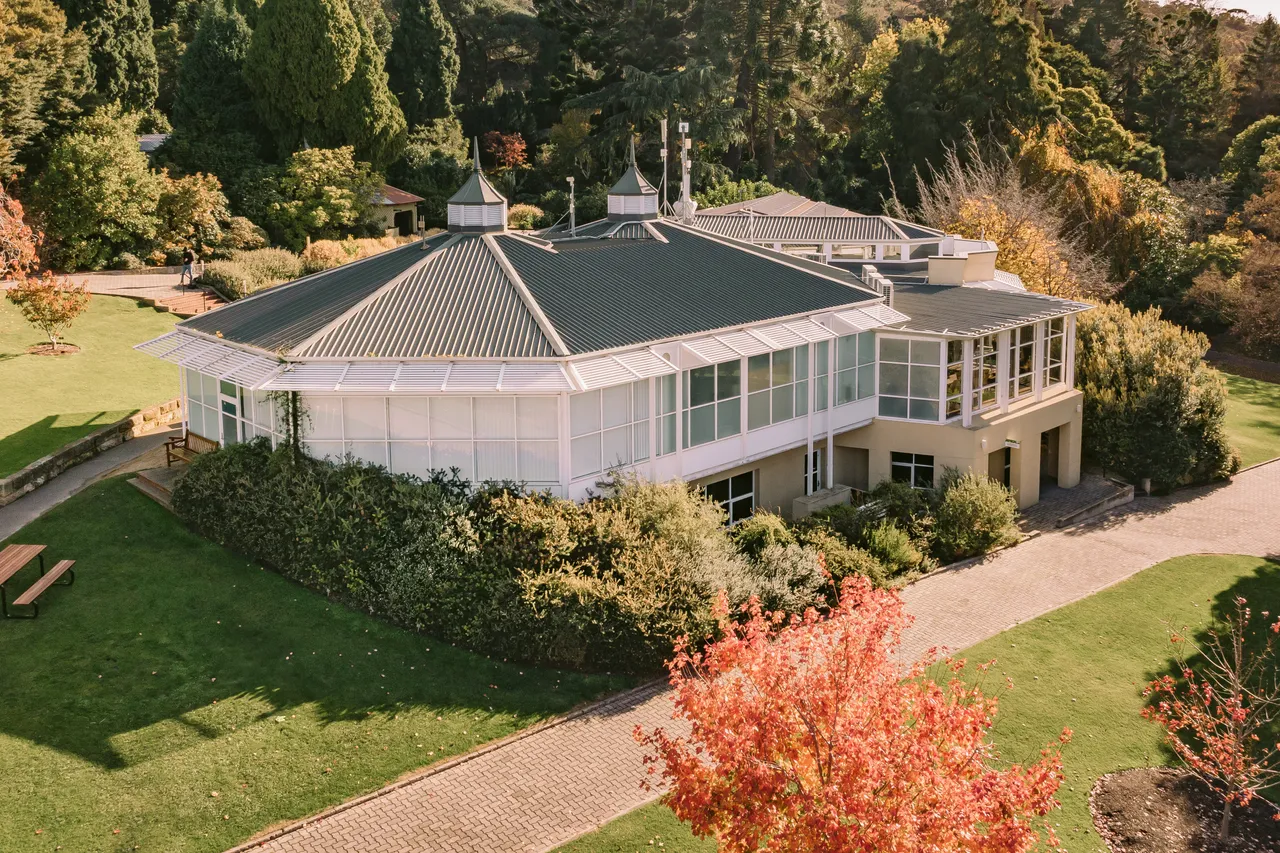 Visitor Centre at the Royal Tasmanian Botanical Gardens
