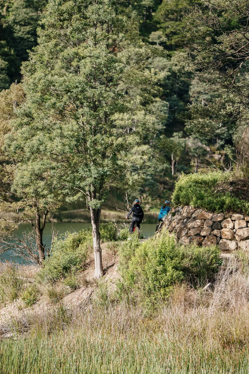 Biking Around Lake Derby