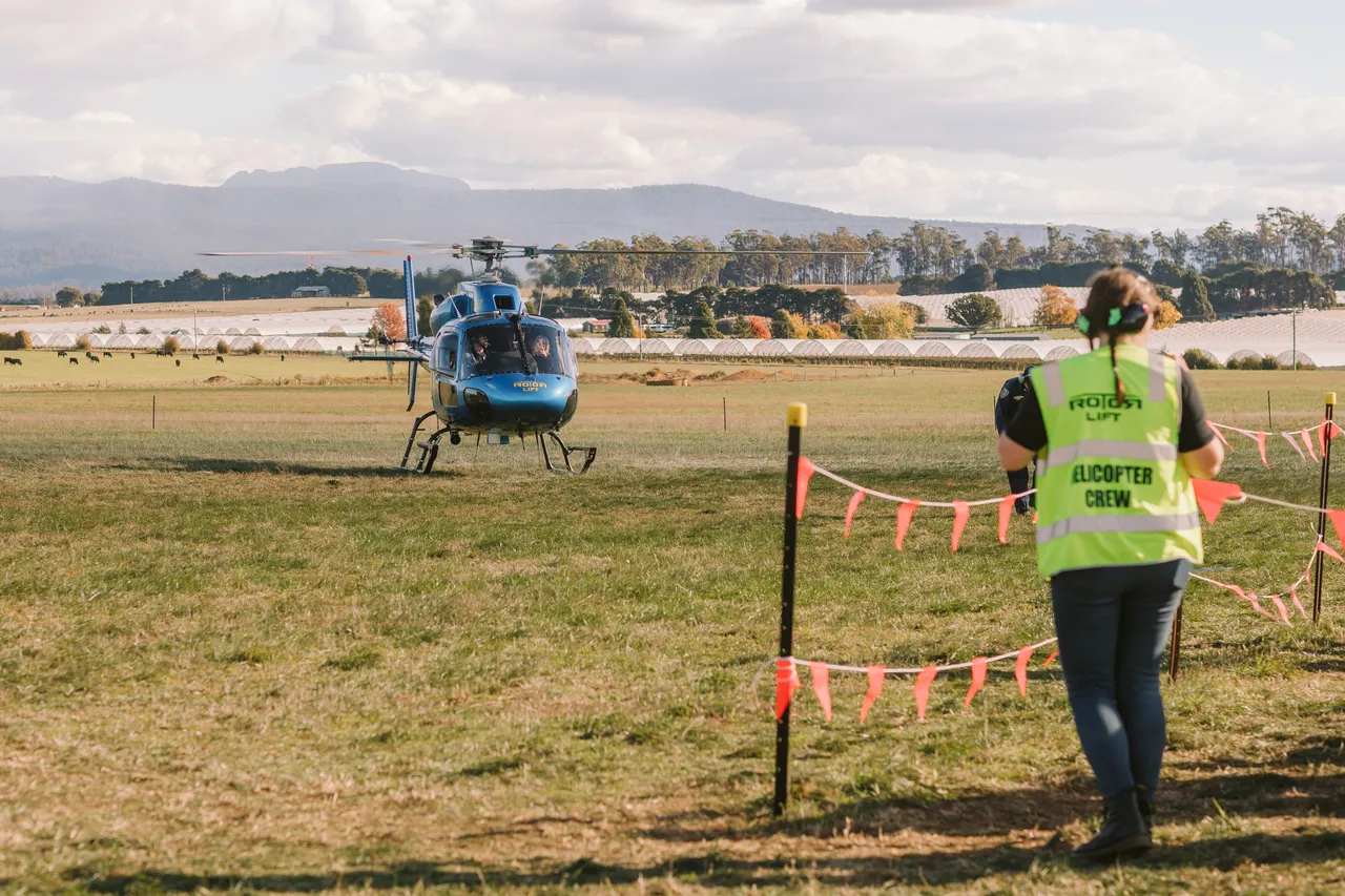 Helicopter at Agfest