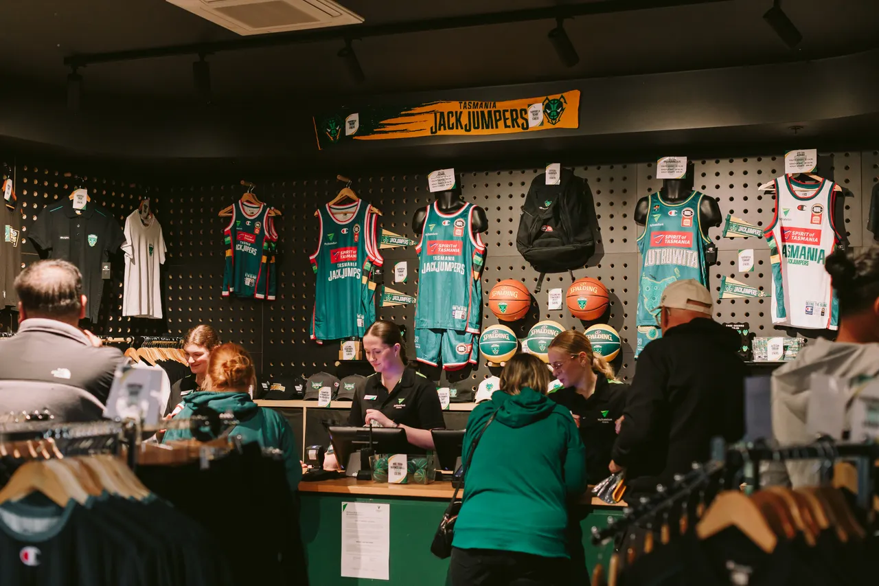 Tasmania JackJumpers Merchandise Store