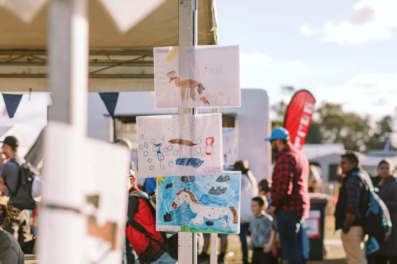 Children's Drawings at Agfest