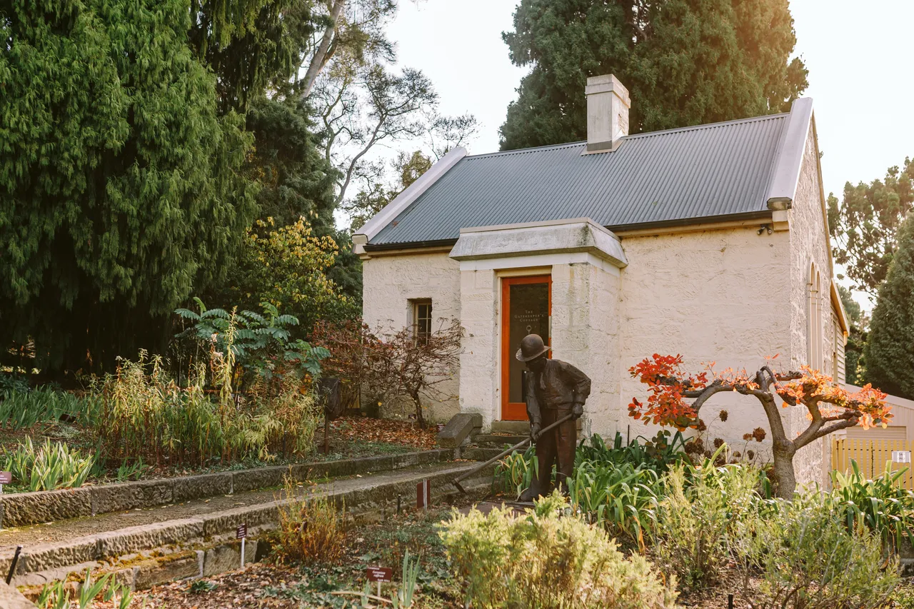 Gatekeepers Cottage at the Royal Tasmanian Botanical Gardens