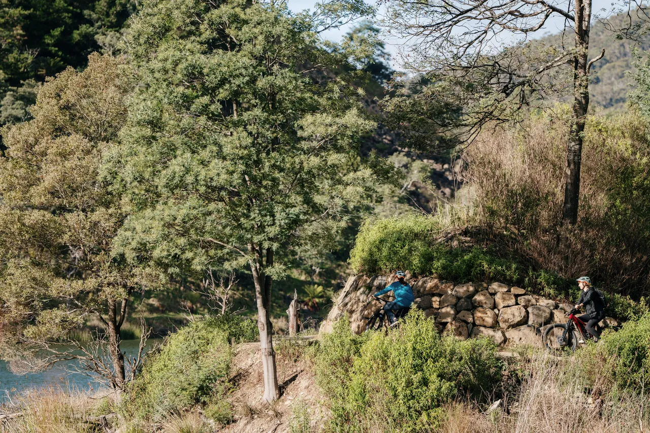 Biking Around Lake Derby