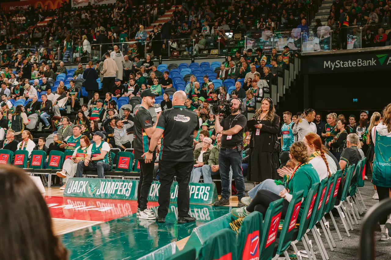 Tasmania JackJumpers Gameday Media