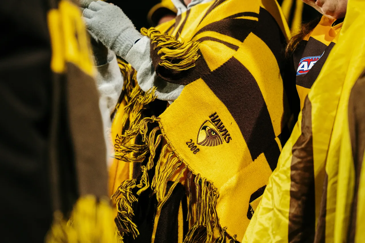 Hawks Merchandise at UTAS Stadium