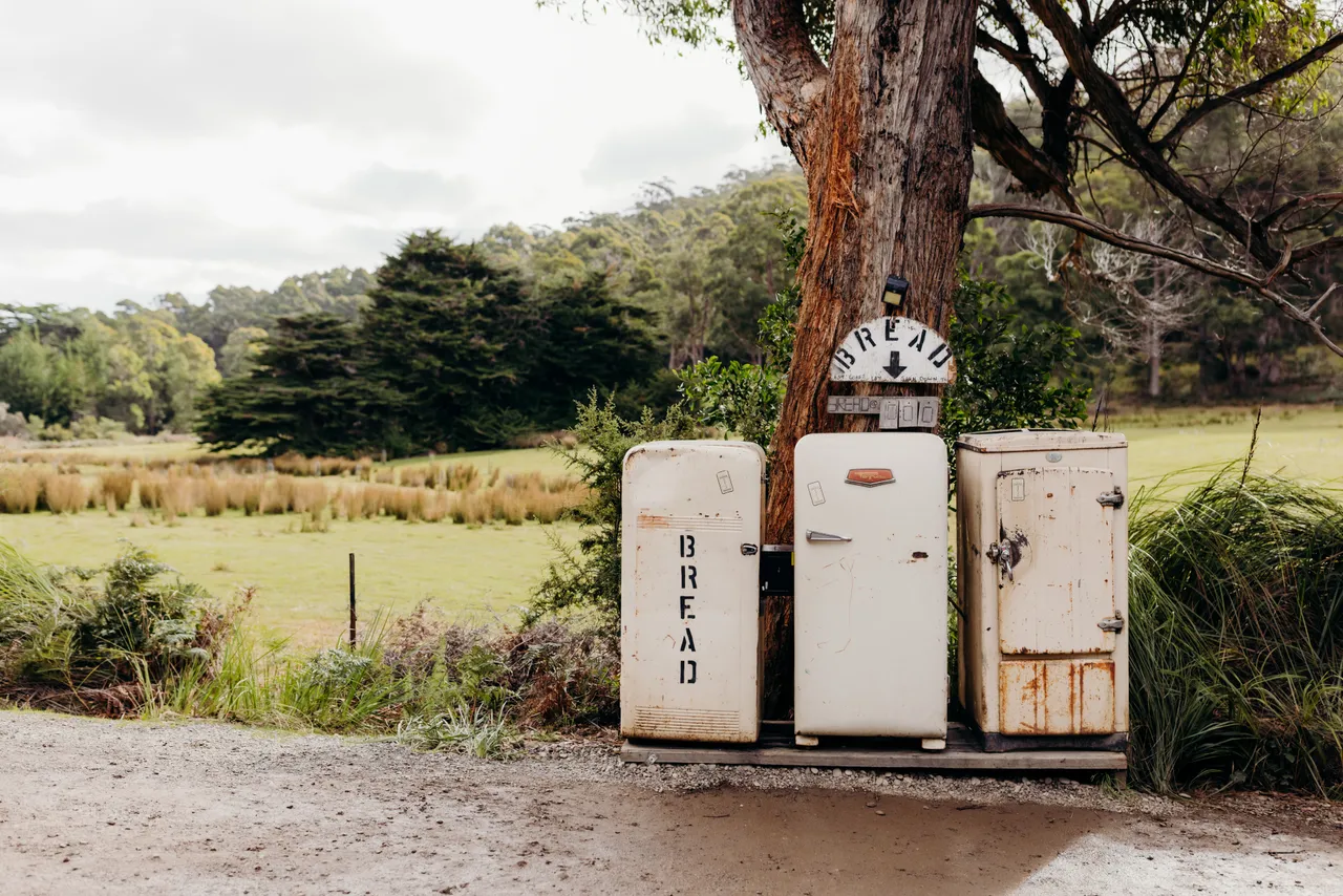 Bread Fridge Bruny Island
