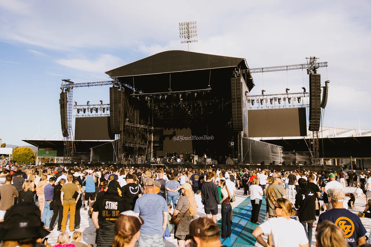 Concert Stage at UTAS Stadium
