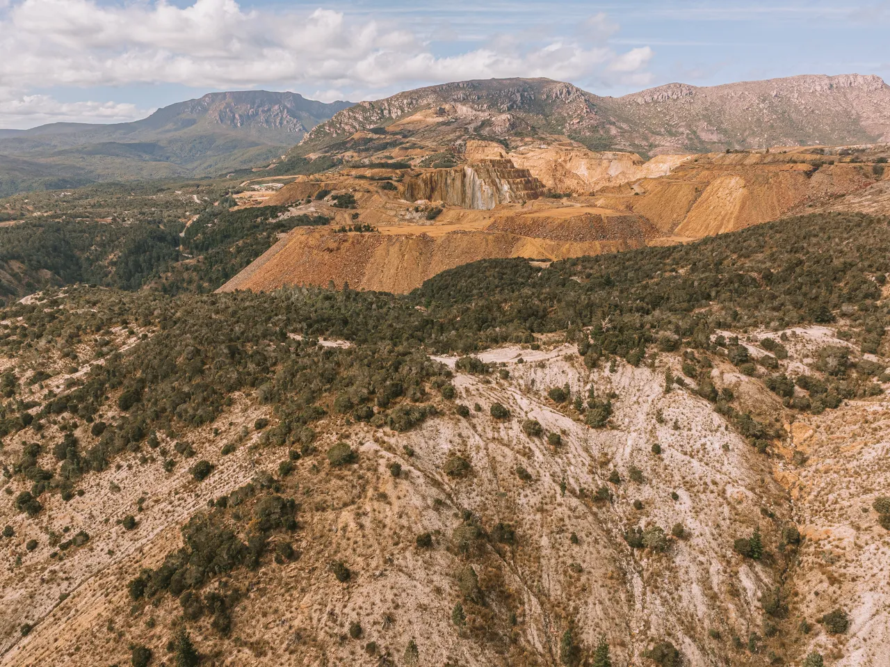 Mount Lyell Aerial