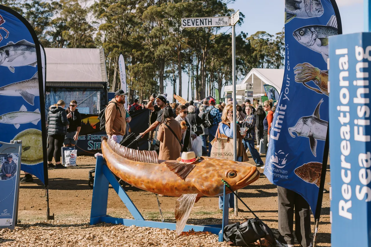 Fish Sign at Agfest