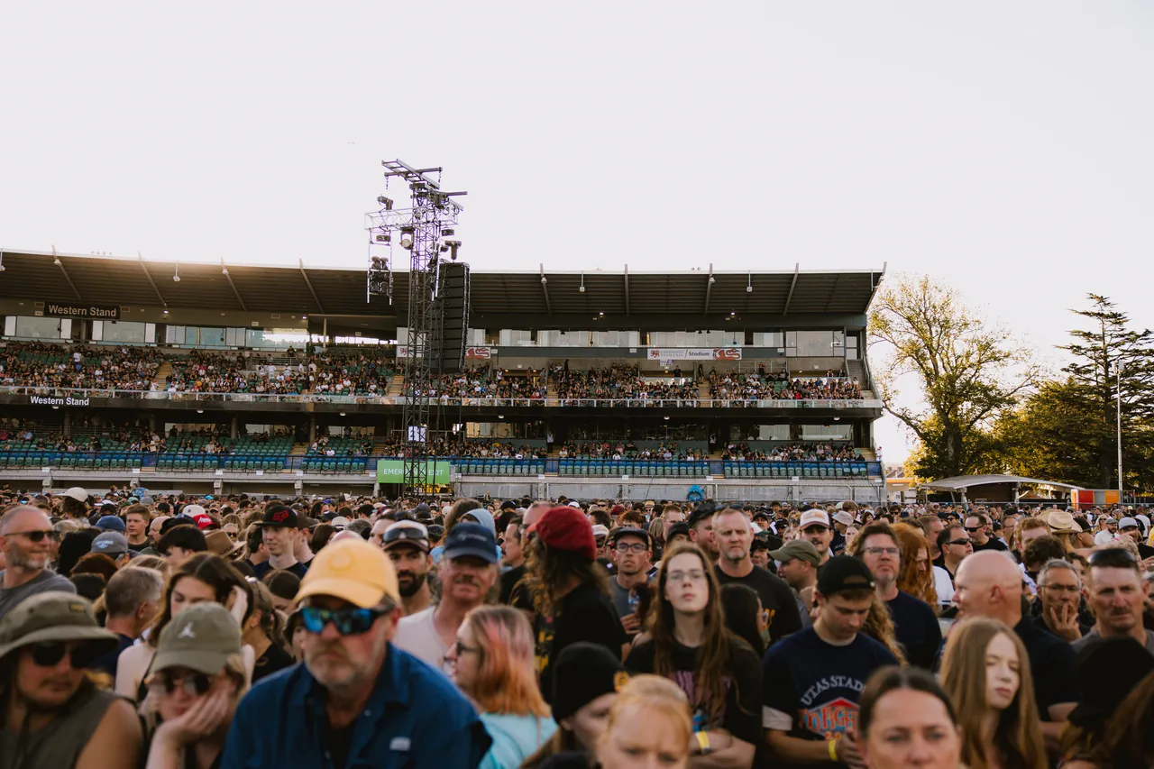 Crowd Gathering in UTAS Stadium