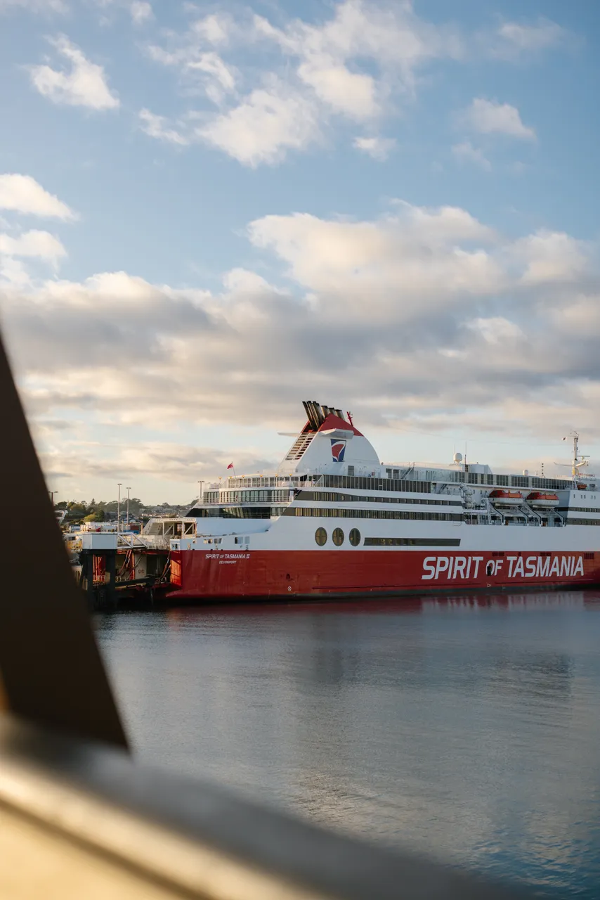 Spirit of Tasmania at Sunrise