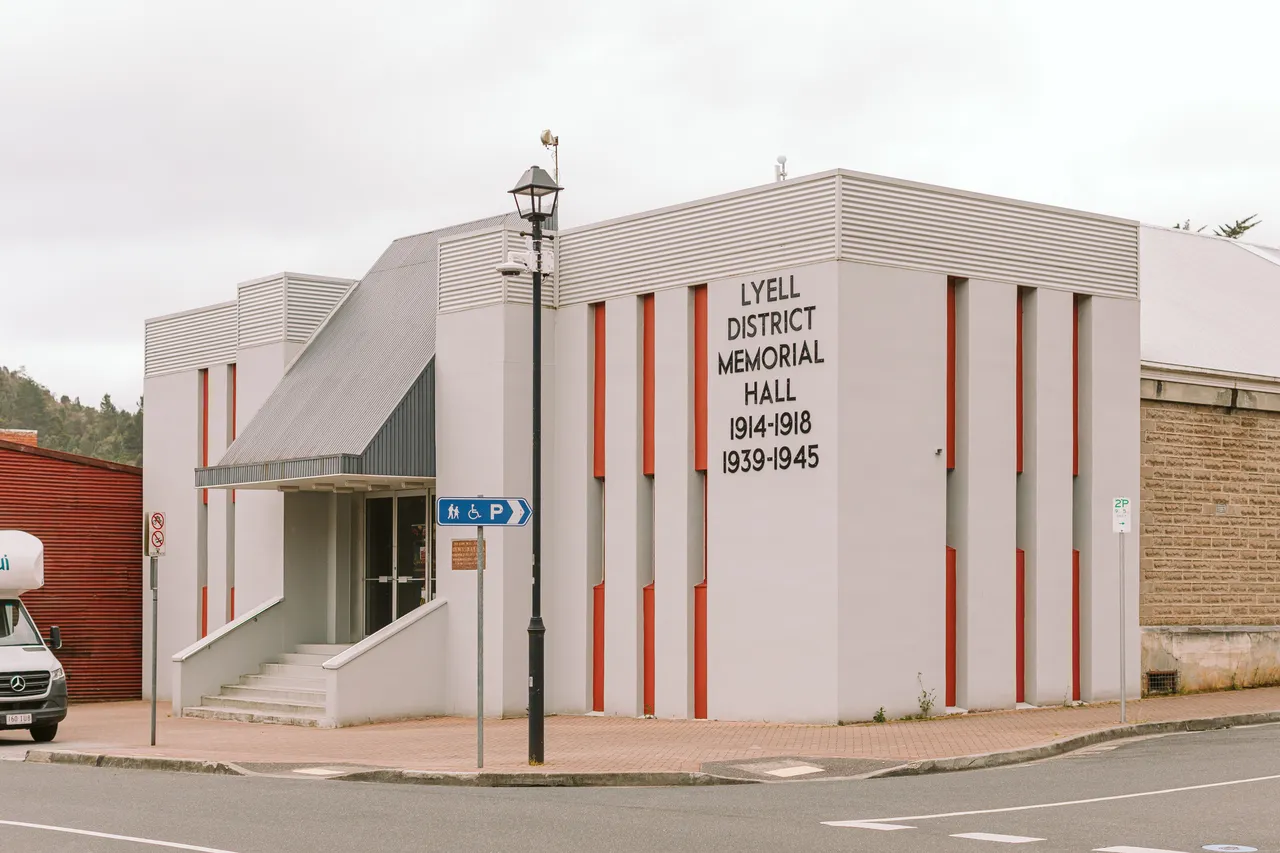 Lyell District Memorial Hall Queenstown