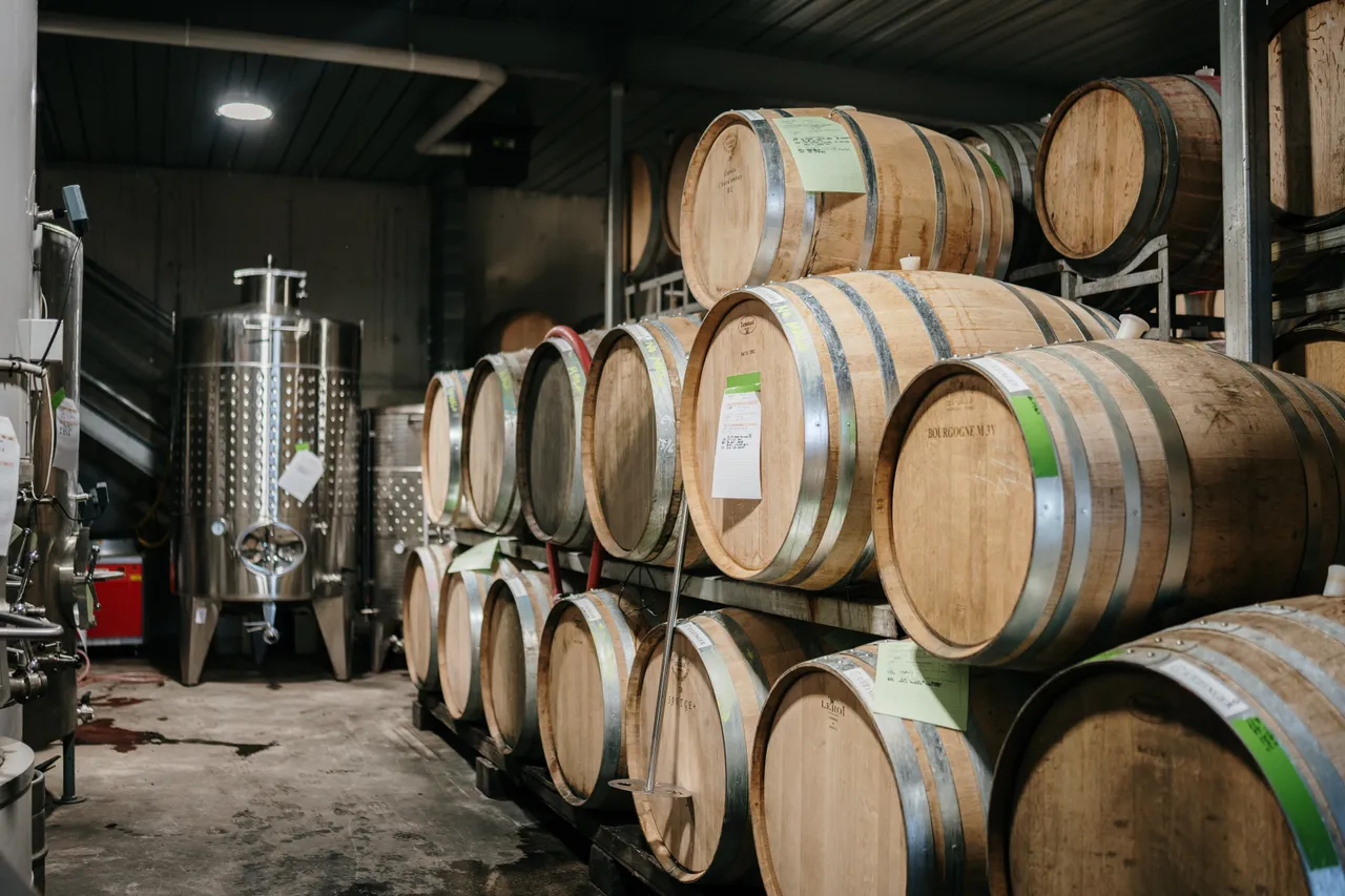 Wine Barrels at Utzinger