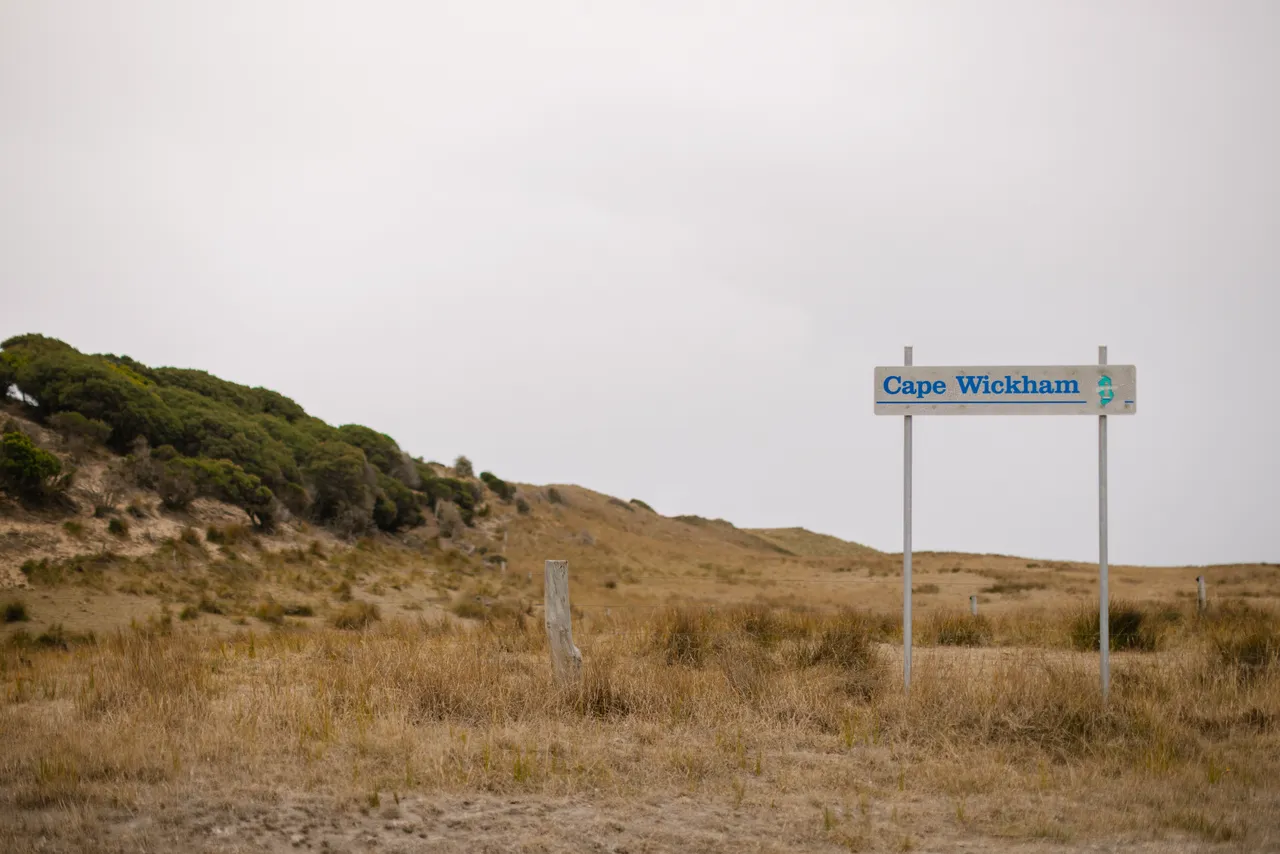 Cape Wickham Sign