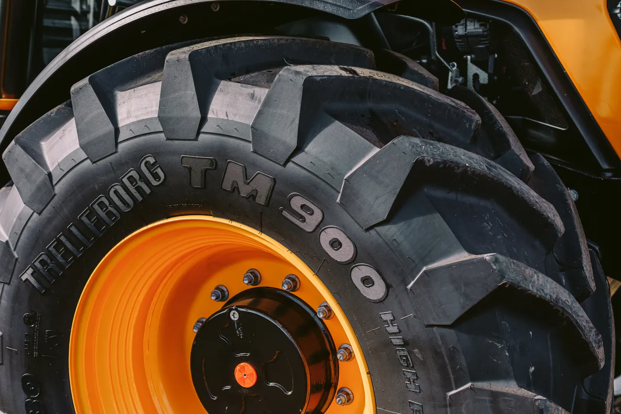 Tractor Wheel at Agfest