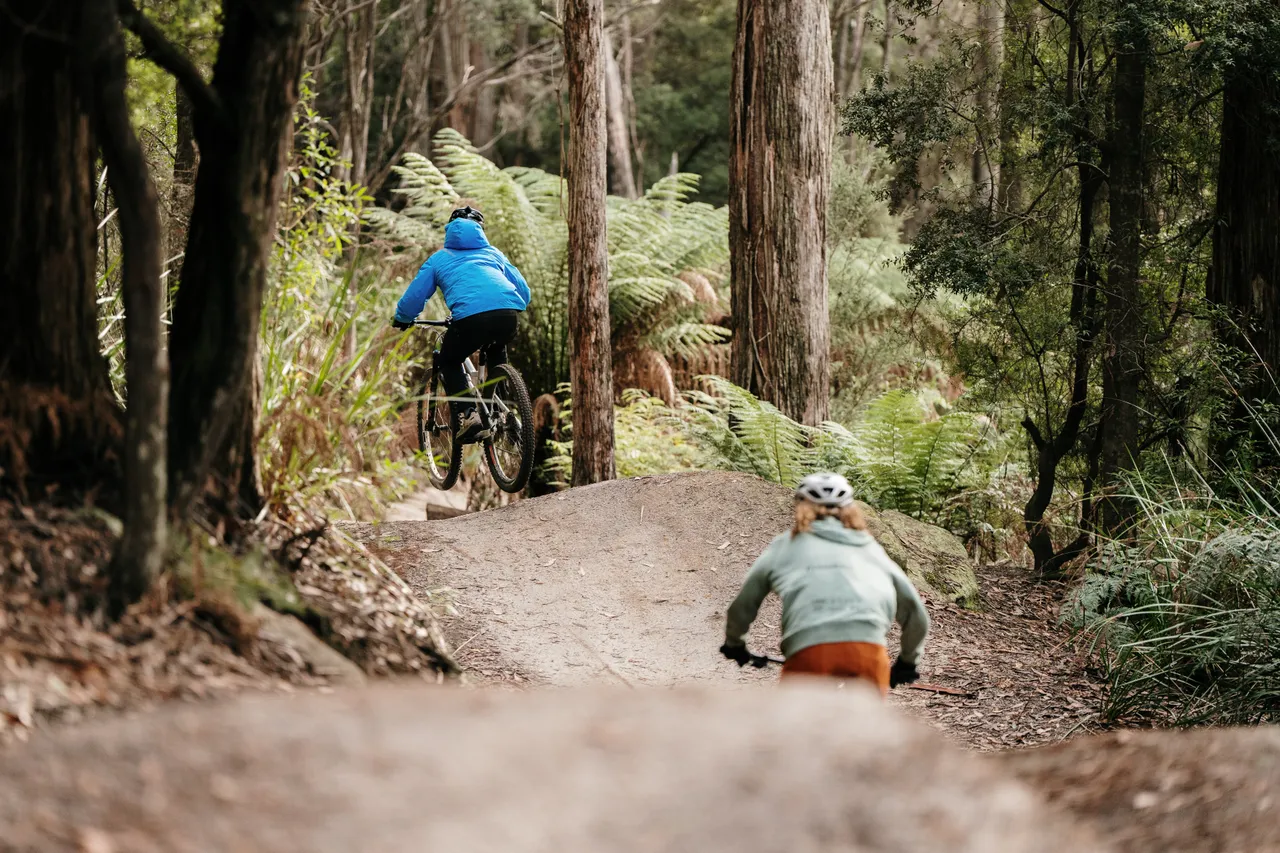 Mountain Bikers in Derby