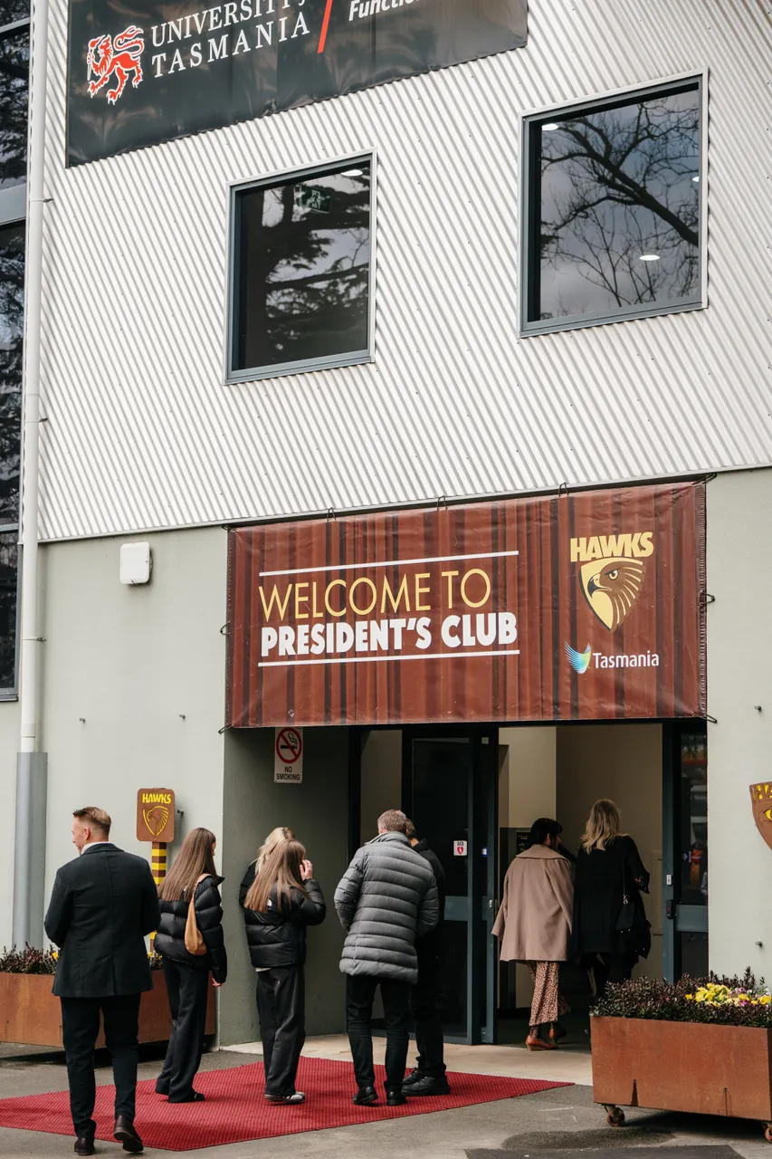 Spectators Entering UTAS Stadium