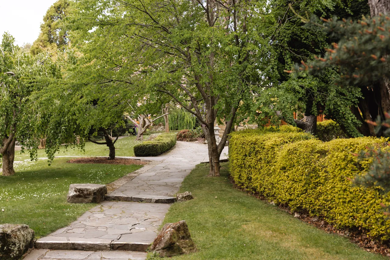Japanese Garden at the Royal Tasmanian Botanical Gardens