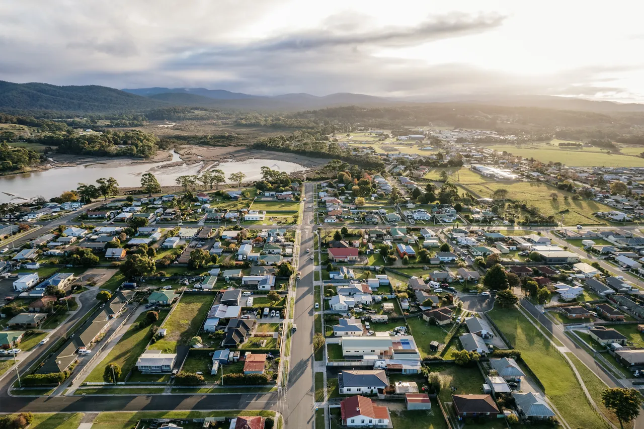 St Helens Aerial View