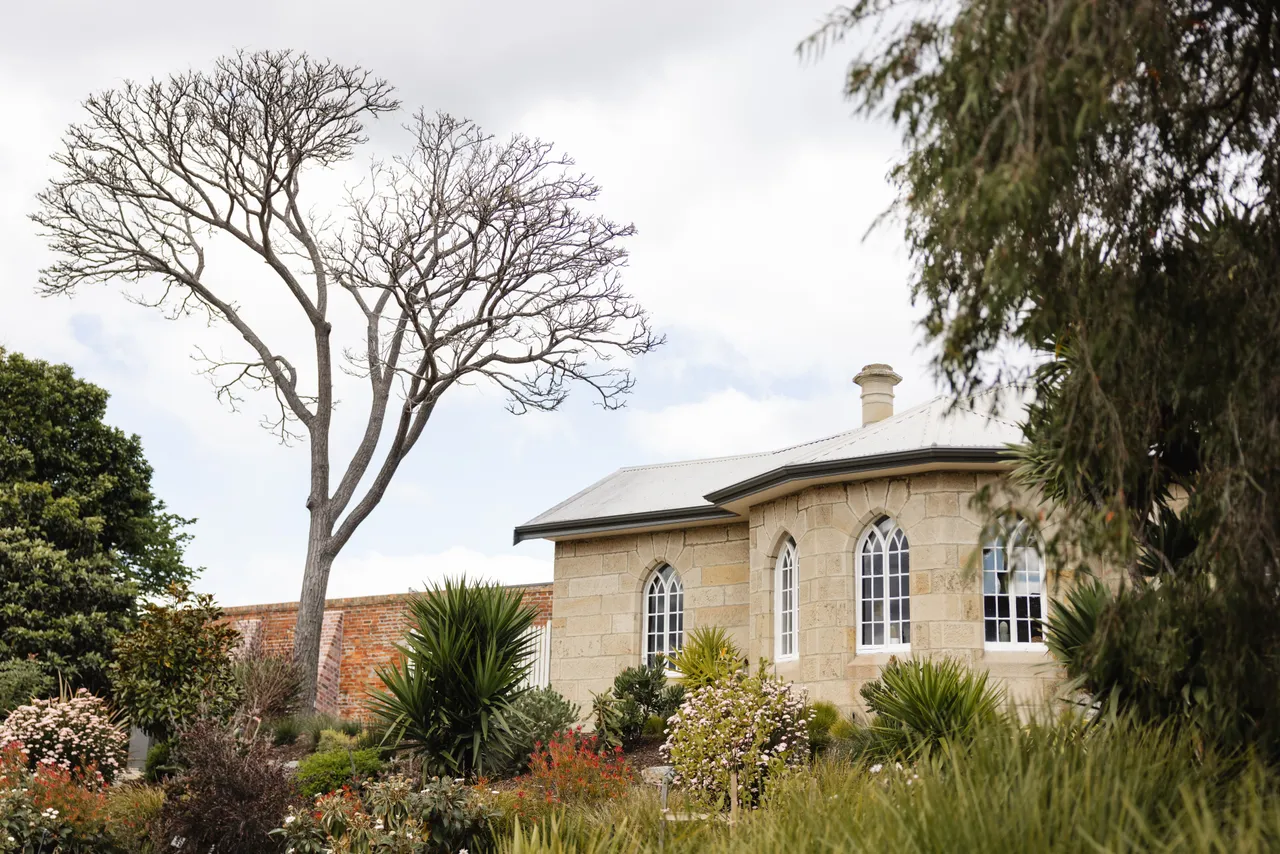 Superintendent’s Cottage at the Royal Tasmanian Botanical Gardens
