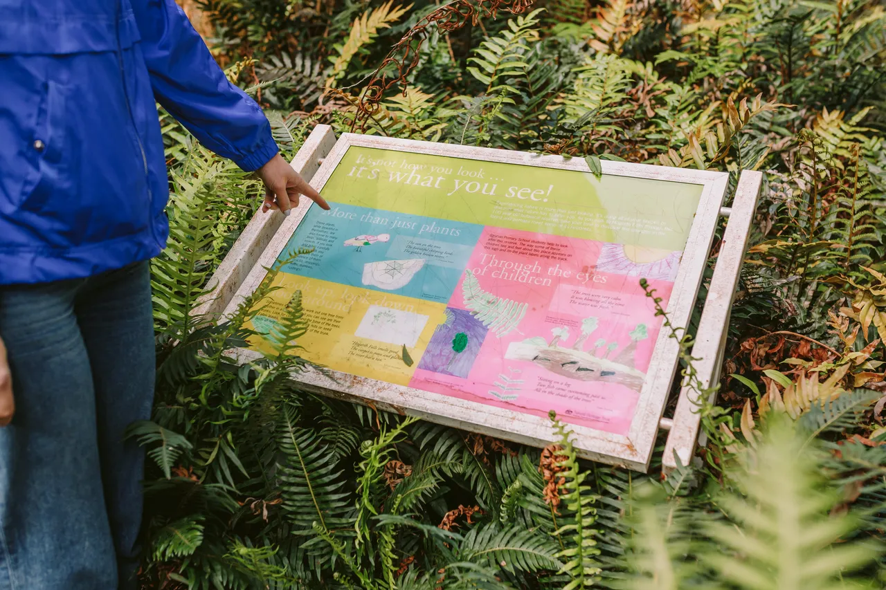 Hogarth Falls Track Signage