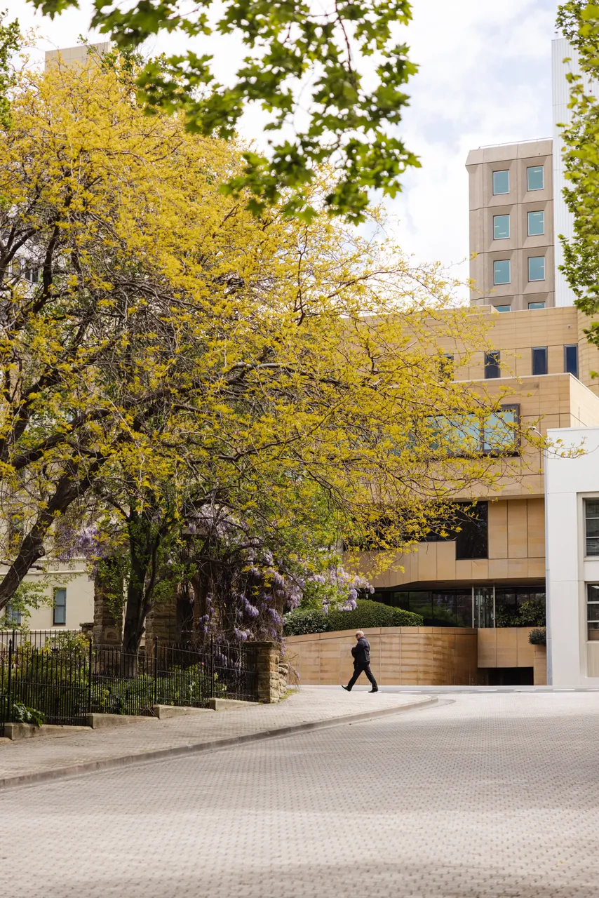 St David's Park in Spring