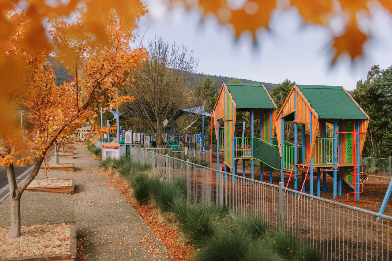 Playground in Autumn