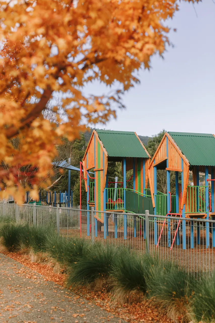 Playground in Autumn