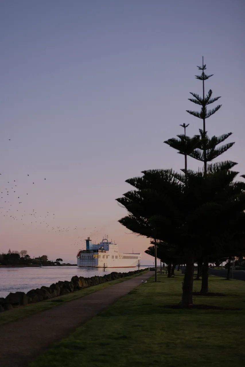Ferry Leaving Devonport