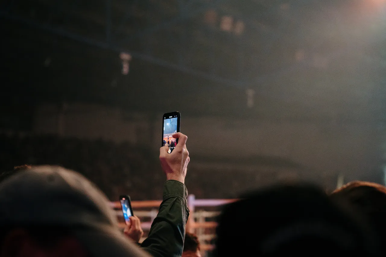 Taking Photos at the Island Stampede Rodeo
