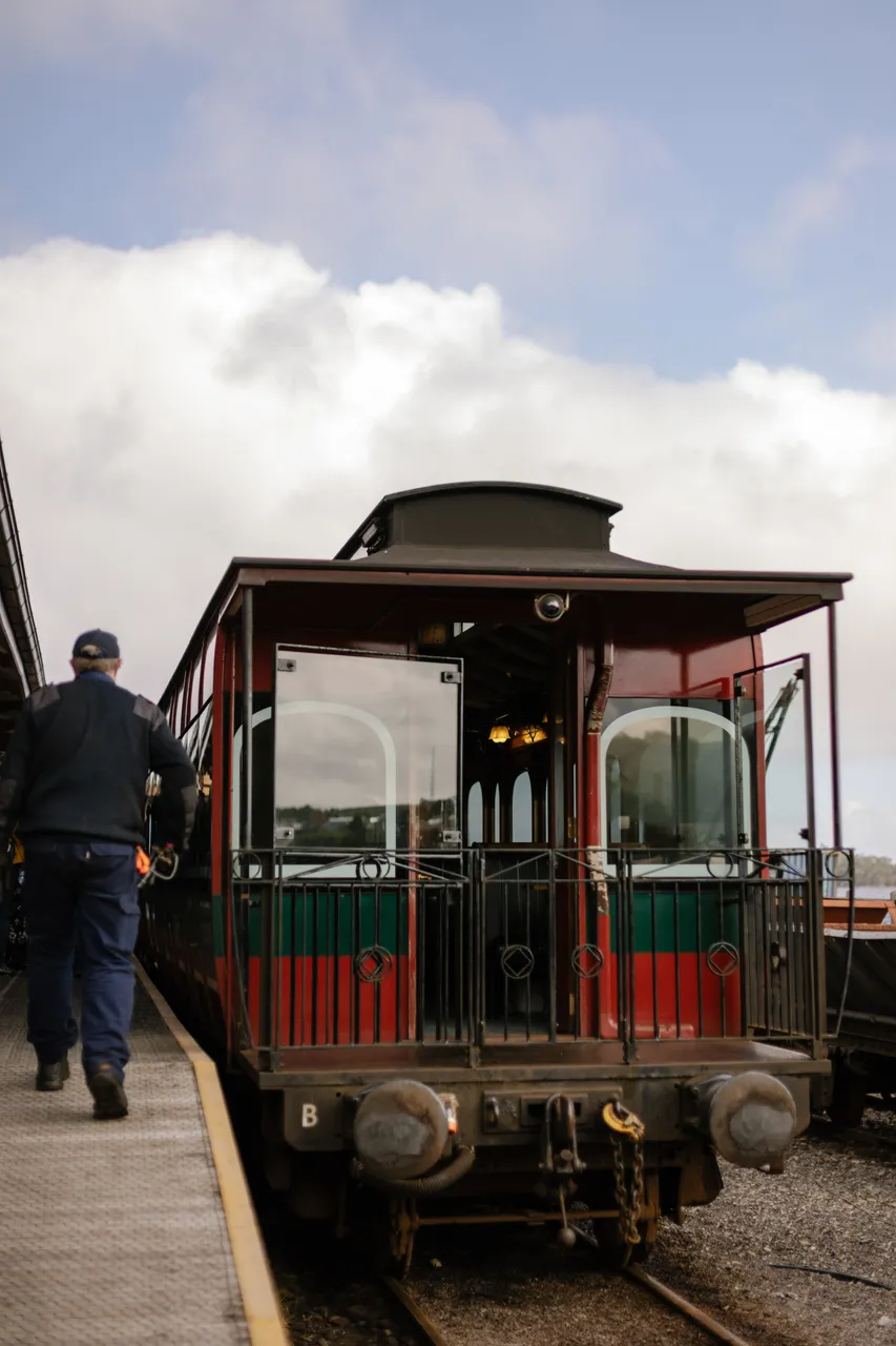 Carriage at the West Coast Wilderness Railway